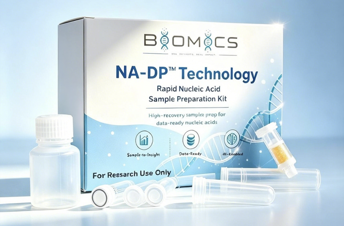 Biomics NA-DP™ 技术快速核酸样本制备试剂盒 — 仅供科研使用